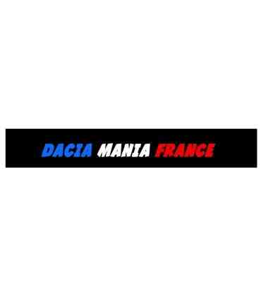 PARE SOLEIL DACIA MANIA FRANCE TRI COLOR