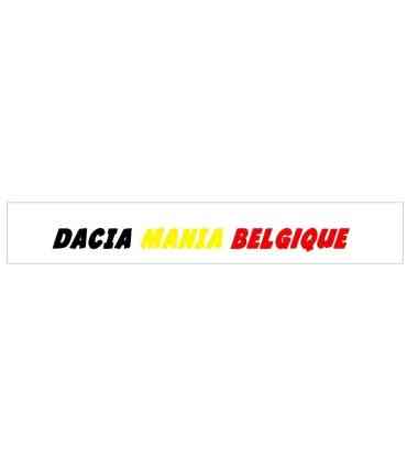 PARE SOLEIL DACIA MANIA BELGIQUE TRI COLOR