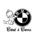 Stickers BÉBÉ A BORD BMW FILLE