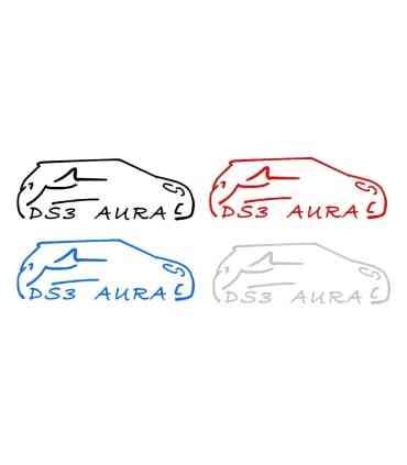 Stickers  GROUPE DS3 Aura