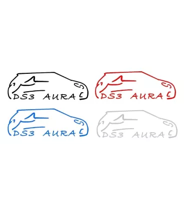 Stickers  GROUPE DS3 Aura