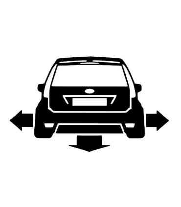 Stickers Fiesta MK6  Down and Out