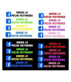 Stickers  GROUPE Garde la peche Motardes