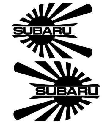Stickers SUBARU JDM