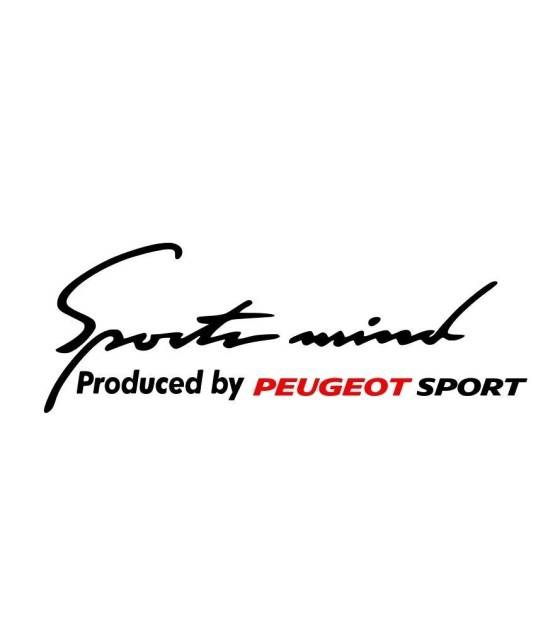 Stickers SPORT MIND PEUGEOT SPORT