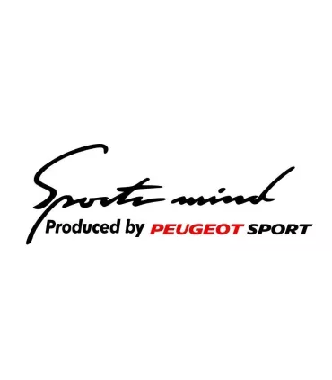 Stickers SPORT MIND PEUGEOT SPORT