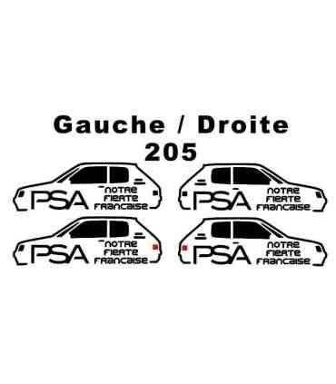 Stickers PSA Notre Fierté Française 205