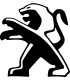 Stickers LOGO PEUGEOT LION 2