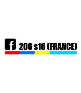 Stickers  206 S16 France PTS 2