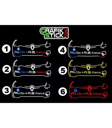 Stickers Clio 4Rs France