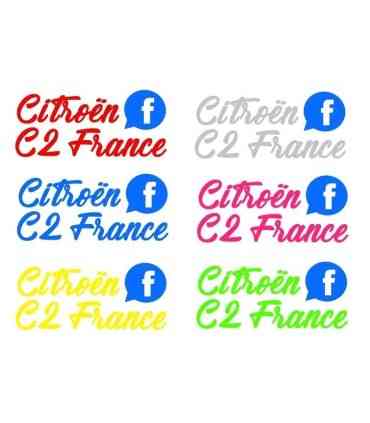 Stickers Citroën C2 France