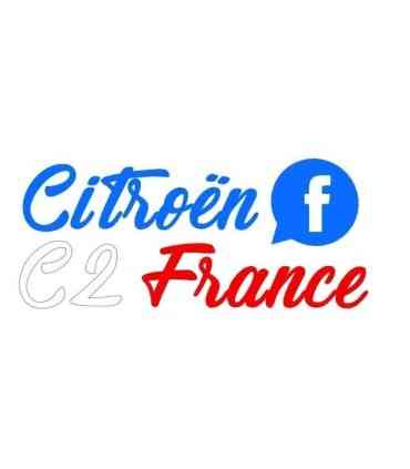 Stickers Citroën C2 France Tri color