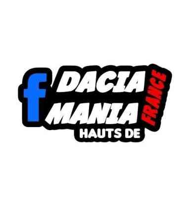Stickers DACIA MANIA HAUTS DE FRANCE