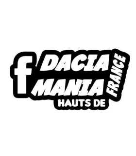 Stickers  Dacia Mania Hauts de France "Unis"