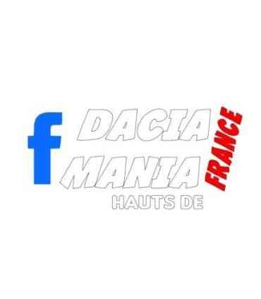 Stickers DACIA MANIA HAUTS DE FRANCE