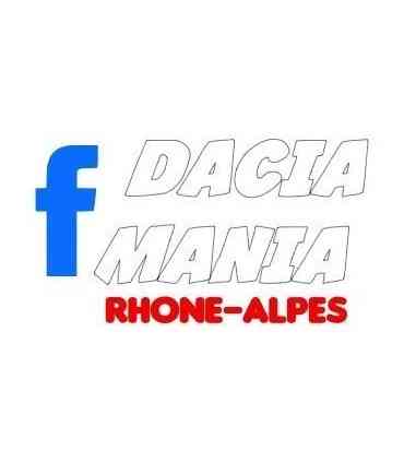 Stickers DACIA MANIA RHONE ALPES