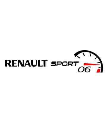 Stickers CLUB RENAULT SPORT 06 Compteur