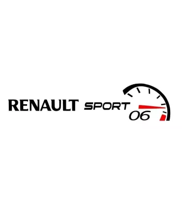 Stickers CLUB RENAULT SPORT 06 Compteur