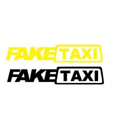 Stickers Fake Taxi