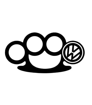 Stickers Coup de poing Américain VW