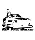 Stickers PAUL WALKER RIP