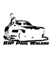 Stickers PAUL WALKER RIP