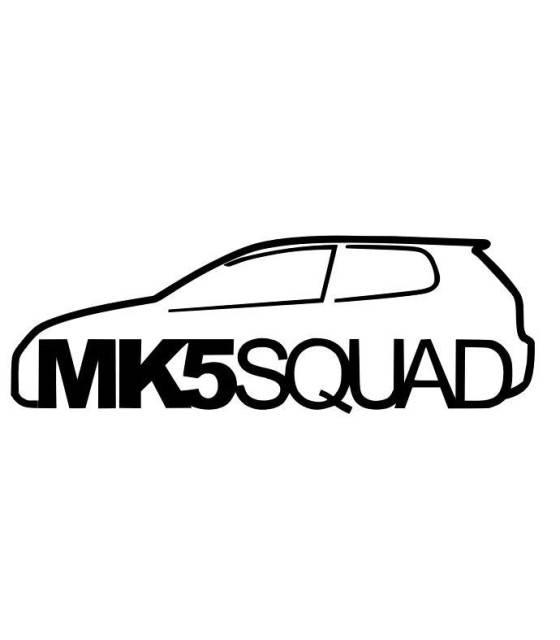 Stickers MK5 Squad Gauche