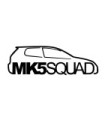 Stickers MK5 Squad Droit