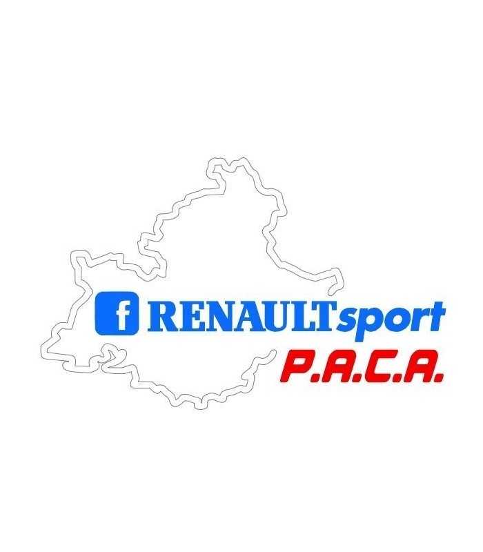 Stickers Renault Sport Paca Tri color