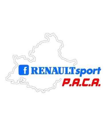 Stickers Renault Sport Paca Tri color