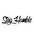Stickers Stay Humble