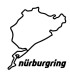 Stickers CIRCUIT NURBURGRING NORDSCHEIFE 
