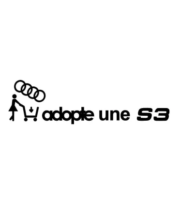 Stickers Adopte une S3