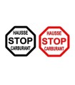 Stickers STOP Hausse des Carburants
