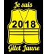 Stickers Je suis Gilet Jaune 1