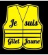 Stickers Je suis Gilet Jaune 3
