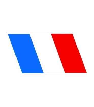 Stickers DRAPEAU FRANÇAIS 10 X 5cm inverser