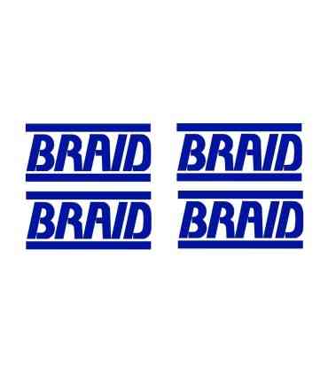 Stickers Marque BRAID