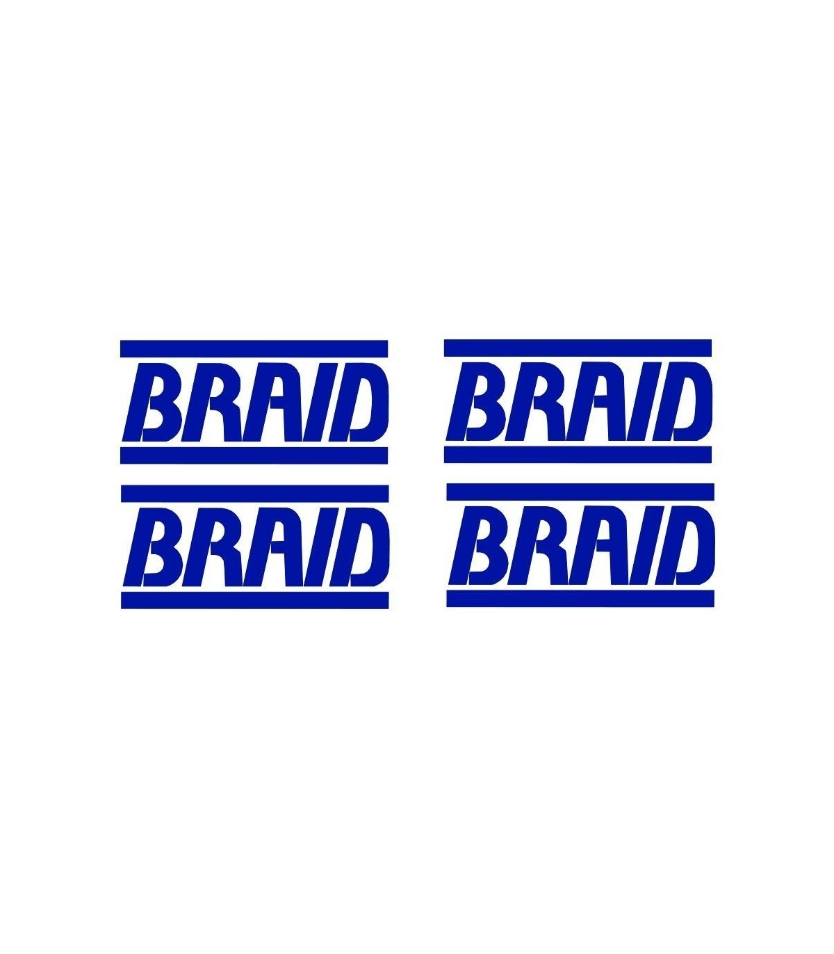 Stickers Marque BRAID
