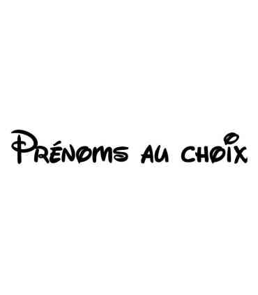 Stickers PRÉNOMS AU CHOIX STYLE DISNEY