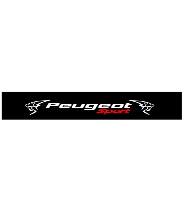 BANDEAU PARE SOLEIL PEUGEOT SPORT 8