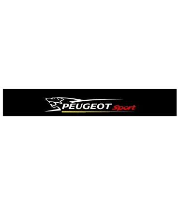 BANDEAU PARE SOLEIL PEUGEOT SPORT Bande Jaune