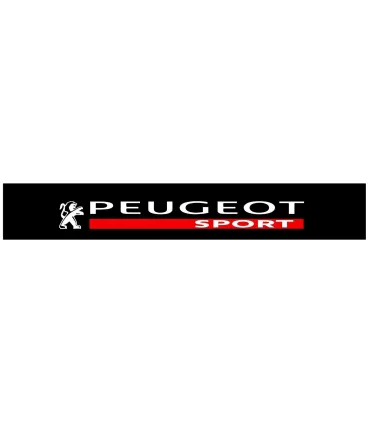 BANDEAU PARE SOLEIL PEUGEOT SPORT Bande Rouge 2
