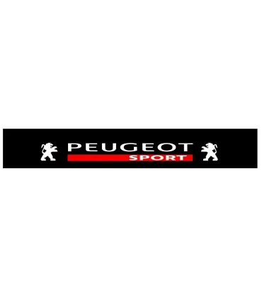 BANDEAU PARE SOLEIL PEUGEOT SPORT Bande Rouge 4