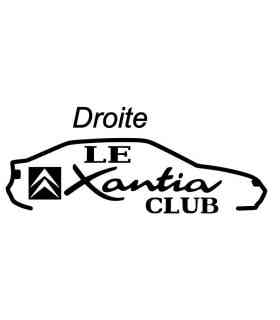 Stickers Le club Xantia Unis sens droit