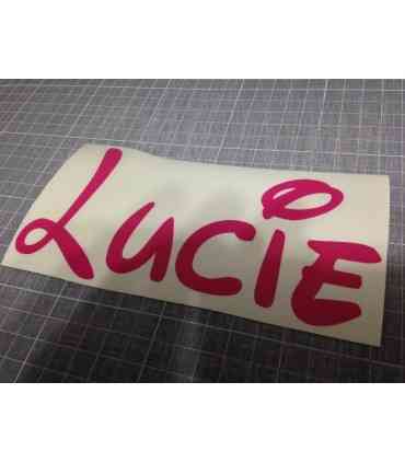 Stickers PRÉNOMS AU CHOIX STYLE DISNEY