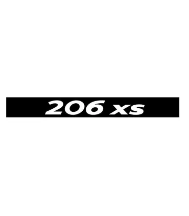 Stickers CACHE FEUX STOP 206 XS