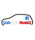 Stickers Groupe Clio Club France Tri Color