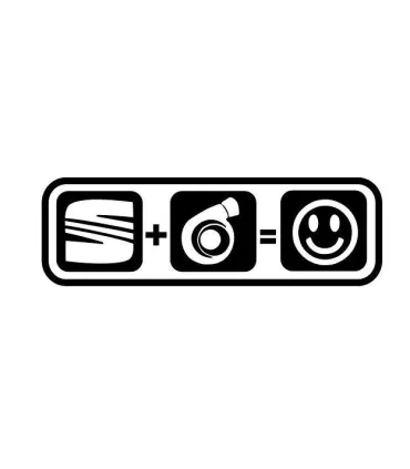 Stickers Seat Smile Turbo