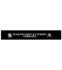 BANDEAU PARE SOLEIL TEAM PEUGEOT & CITROEN LORRAINE